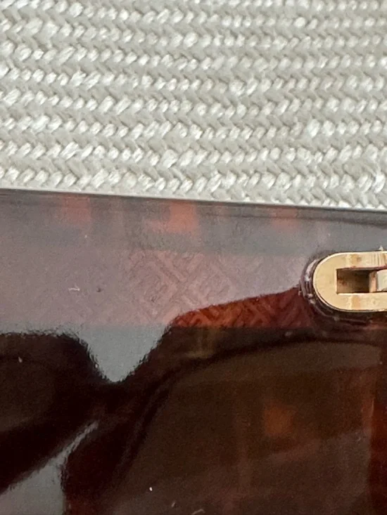 *Authentic* Fendi Brown FF Logo Square Sunglasses - Picture 5 of 5